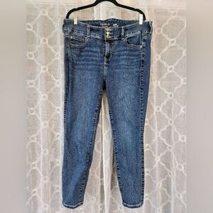 Torrid Super Soft Plus Size Jegging Dark Blue Skinny Jeans Size 16S